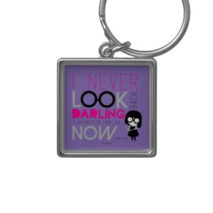 Edna Mode - I Never Look Back Keychain
