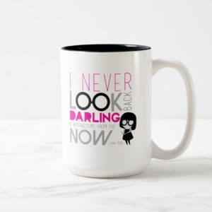 Edna Mode - I Never Look Back Two-Tone Coffee Mug