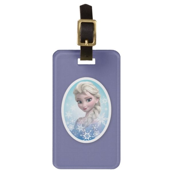 Elsa | Snowflake Frame Luggage Tag