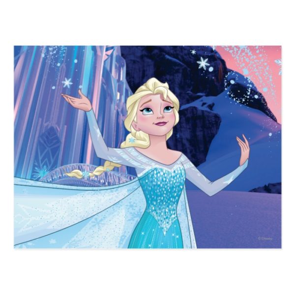 Elsa | Sparkling, Elegant Ice Postcard