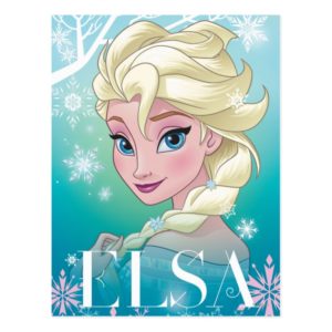 Elsa | Winter Portrait Postcard