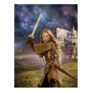 Eowyn Raises Sword Postcard
