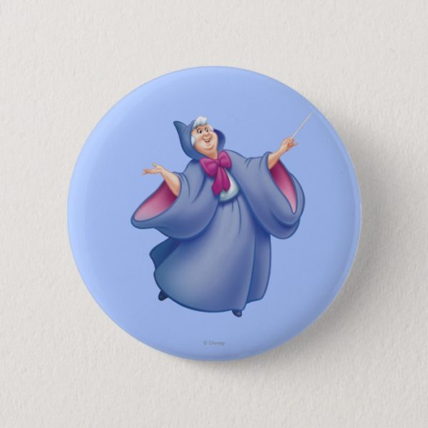 Fairy Godmother Pinback Button