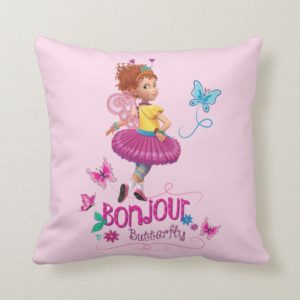 Fancy Nancy | Bonjour Butterfly Throw Pillow