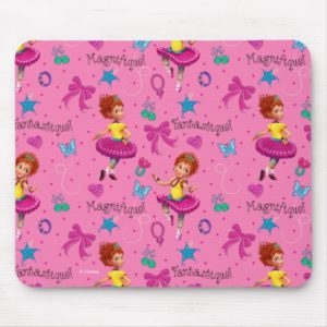 Fancy Nancy | Magnifique Pink Pattern Mouse Pad