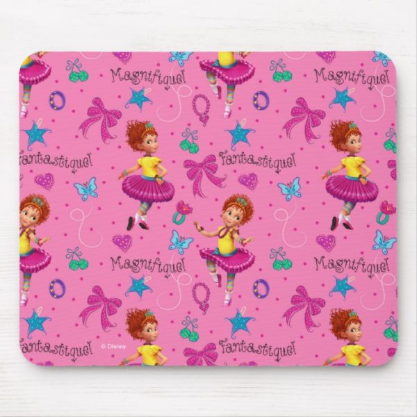 Fancy Nancy | Magnifique Pink Pattern Mouse Pad