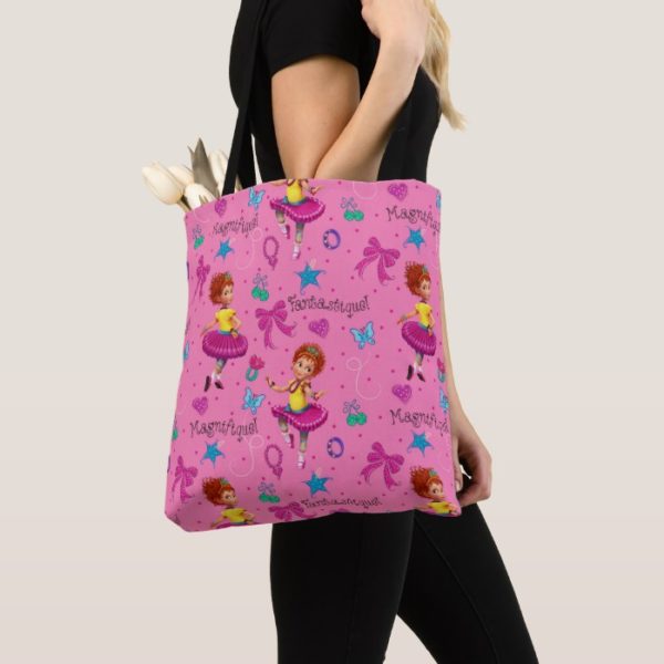 Fancy Nancy | Magnifique Pink Pattern Tote Bag