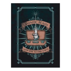 FANTASTIC BEASTS AND WHERE TO FIND THEM™ Briefcase Postcard