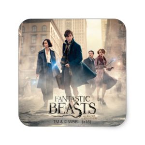 FANTASTIC BEASTS AND WHERE TO FIND THEM™ City Fog Square Sticker