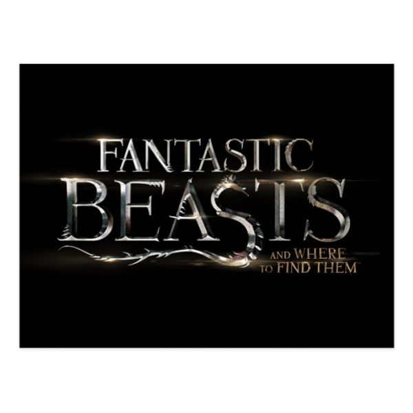 FANTASTIC BEASTS AND WHERE TO FIND THEM™ Logo Postcard