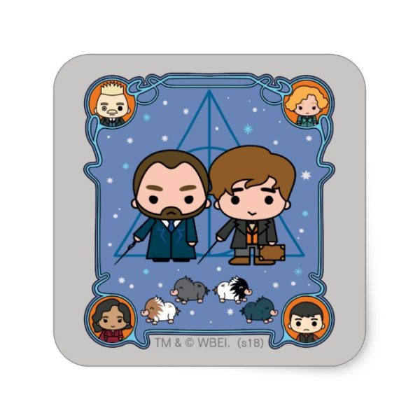 FANTASTIC BEASTS: THE CRIMES OF GRINDELWALD™ SQUARE STICKER