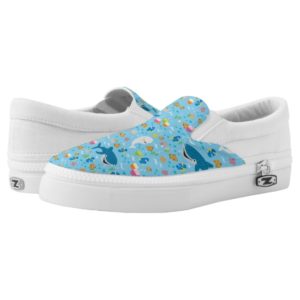 Finding Dory Colorful Pattern Slip-On Sneakers