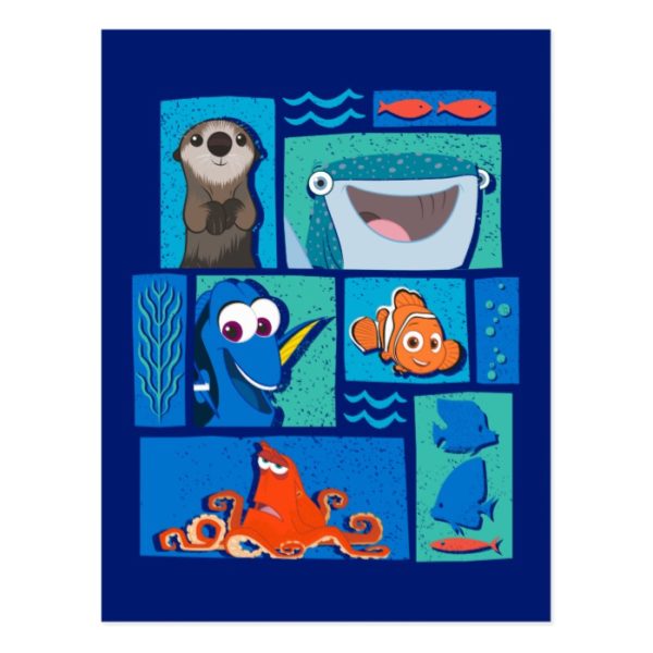 Finding Dory | Group of Characters Postcard