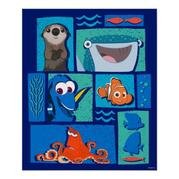 Finding Dory | Group of Characters Poster