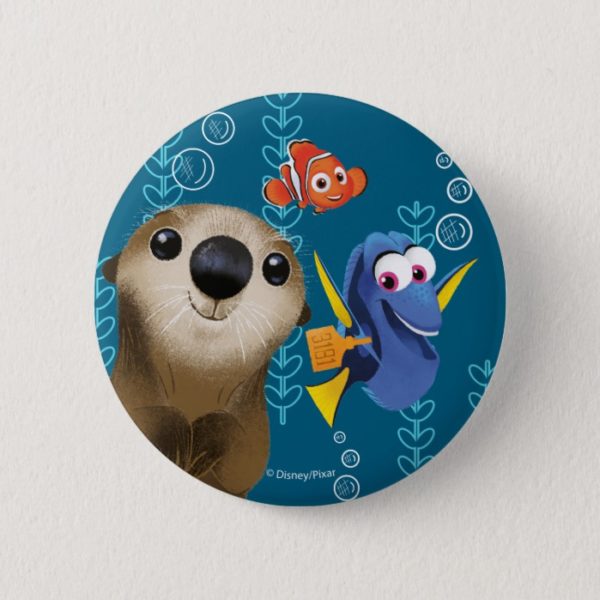 Finding Dory | Nemo, Dory & Otter Button