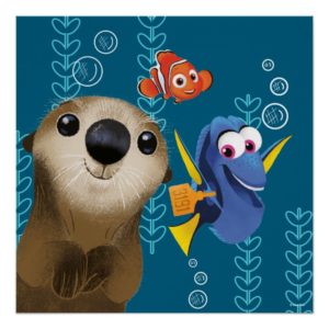 Finding Dory | Nemo, Dory & Otter Poster