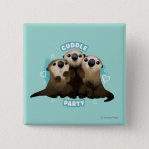 Finding Dory Otters | Cuddle Party Button