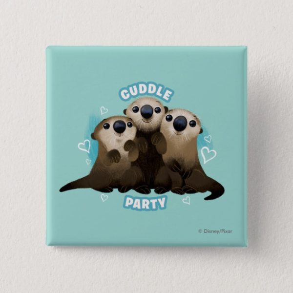 Finding Dory Otters | Cuddle Party Button