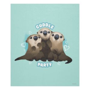 Finding Dory Otters | Cuddle Party Fleece Blanket