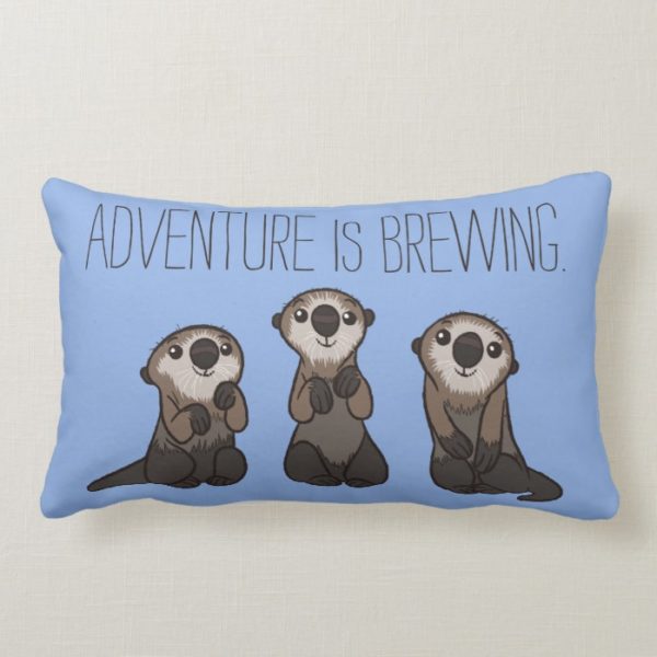 Finding Dory Otters Lumbar Pillow