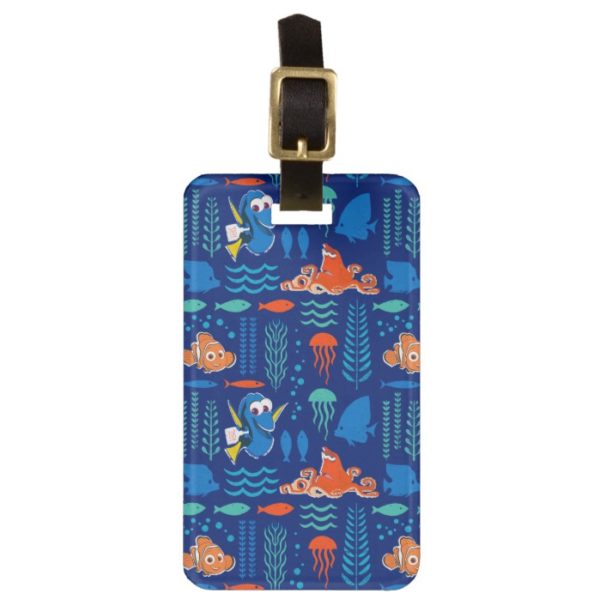 Finding Dory Sea Pattern Luggage Tag