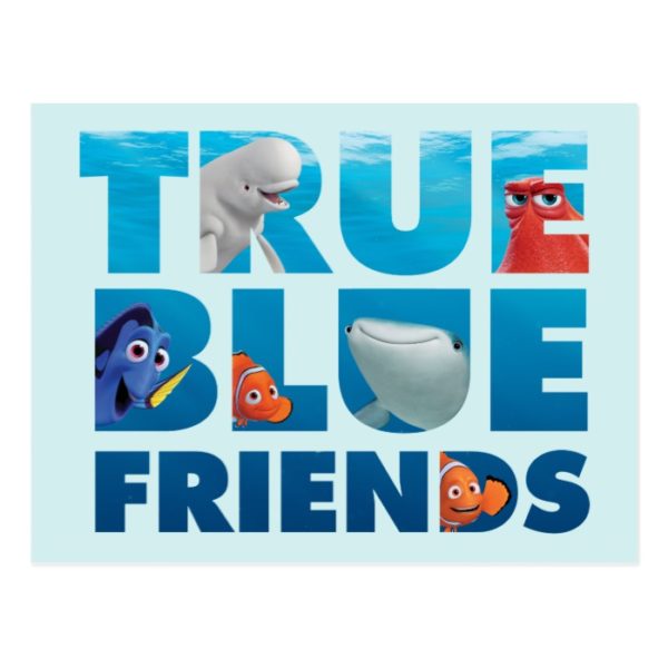 Finding Dory | True Blue Friends Postcard