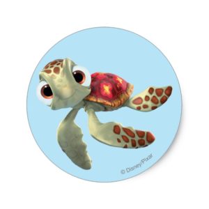 Finding Nemo | Squirt Floating Classic Round Sticker