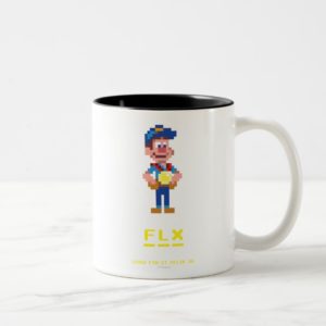 Fix-It Felix Jr: FLX Two-Tone Coffee Mug