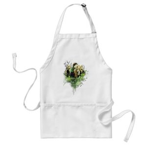 FRODO™ with Hobbits Vector Collage Adult Apron