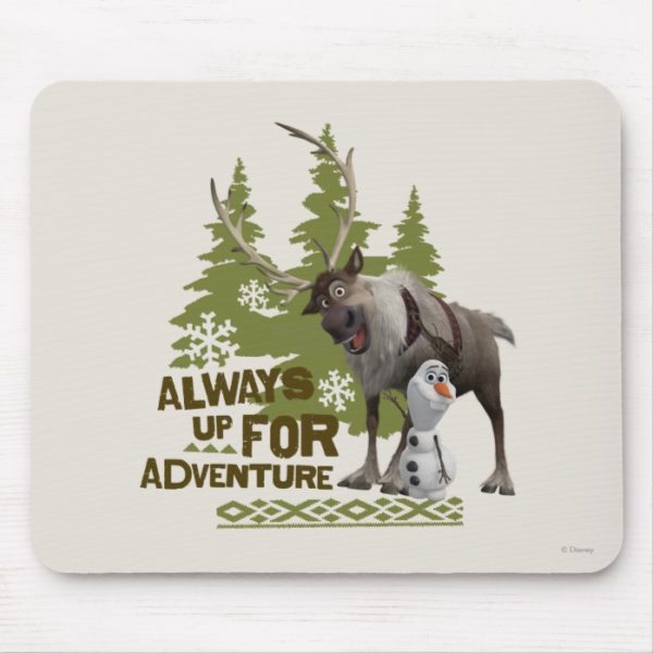 Frozen | Always up for Adventure Mouse Pad