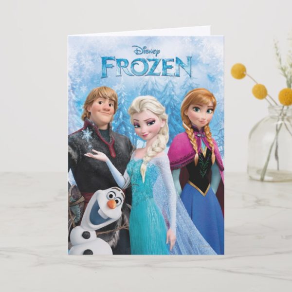Frozen | Anna, Elsa, Kristoff and Olaf Card