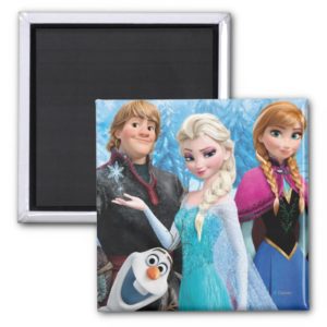 Frozen | Anna, Elsa, Kristoff and Olaf Magnet