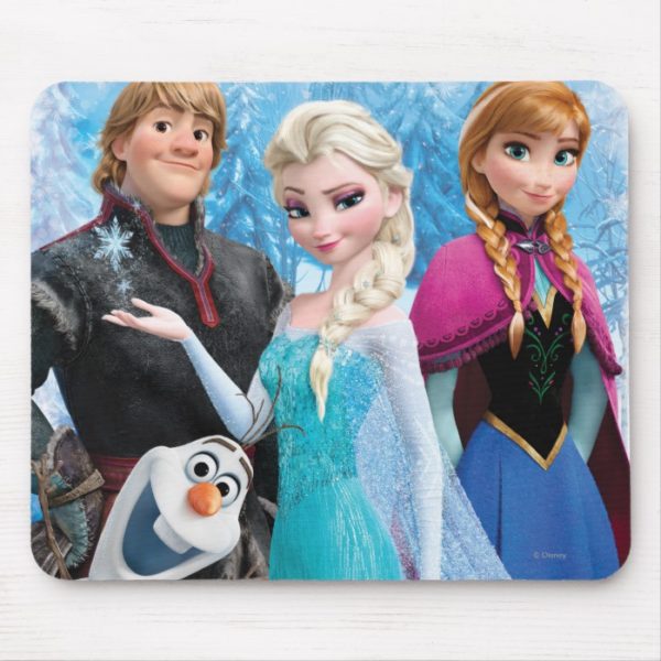 Frozen | Anna, Elsa, Kristoff and Olaf Mouse Pad