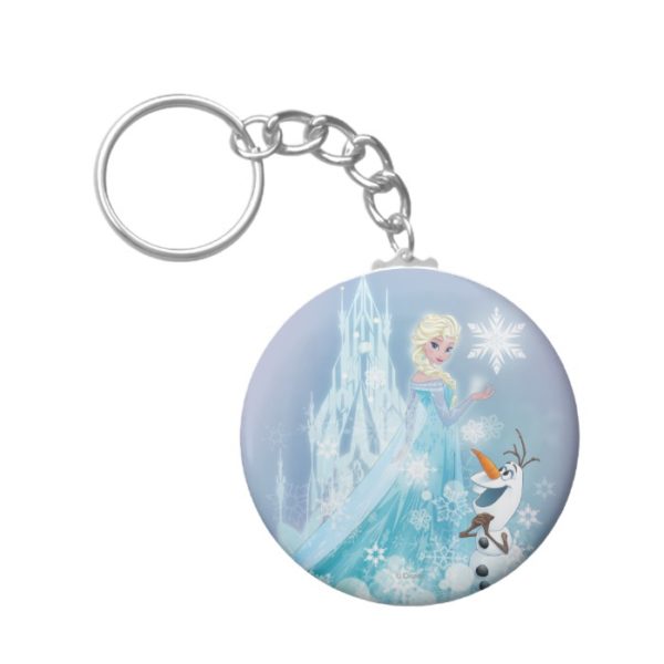 Frozen | Elsa and Olaf - Icy Glow Keychain