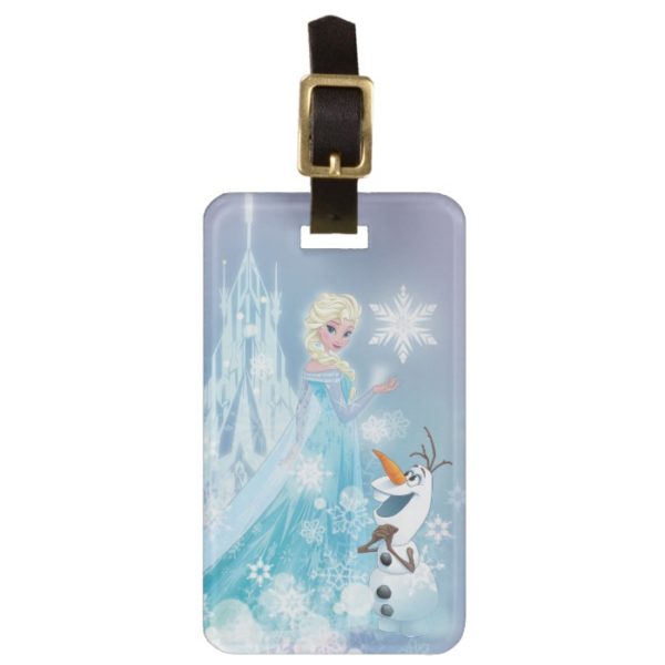 Frozen | Elsa and Olaf - Icy Glow Luggage Tag