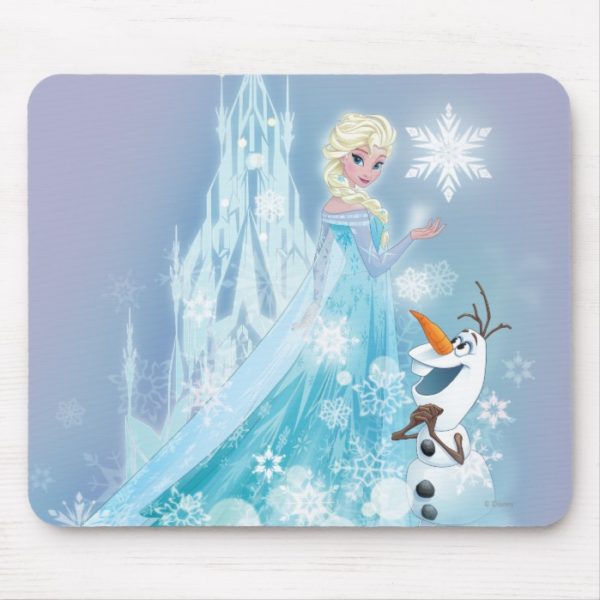 Frozen | Elsa and Olaf - Icy Glow Mouse Pad