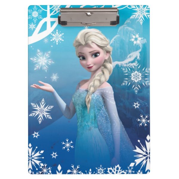 Frozen | Elsa Over the Shoulder Smirk Clipboard