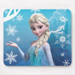 Frozen | Elsa Over the Shoulder Smirk Mouse Pad