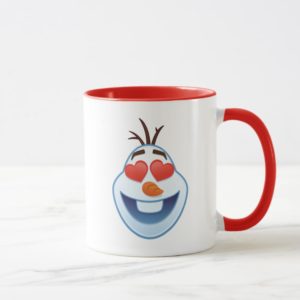 Frozen Emoji | Olaf with Heart-Shaped Eyes Mug