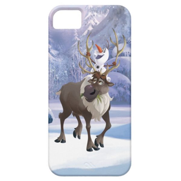 Frozen | Olaf sitting on Sven Case-Mate iPhone Case