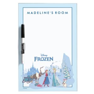 Frozen | Sven, Anna, Elsa & Olaf Blue Pastels Dry Erase Board