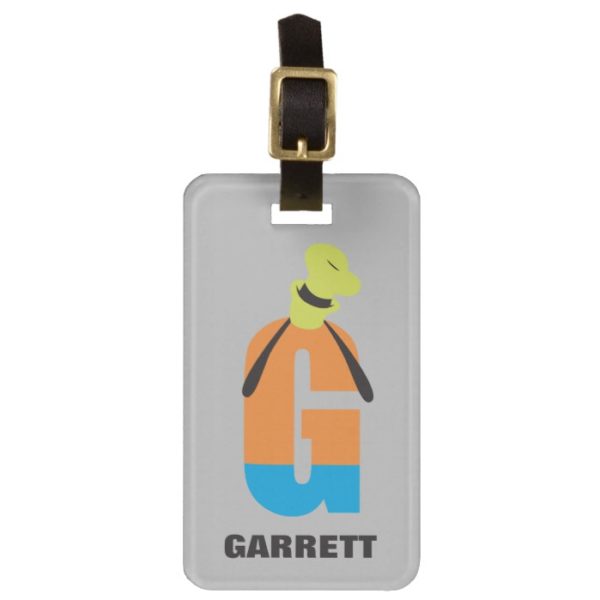 G is for Goofy | Add Your Name Bag Tag
