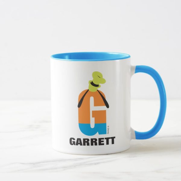G is for Goofy | Add Your Name Mug