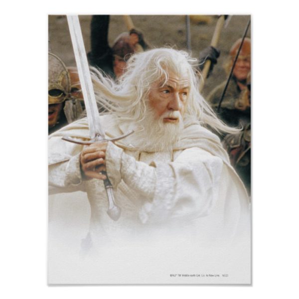 GANDALF™ Fight with Sword Poster