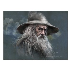Gandalf Illustration Postcard