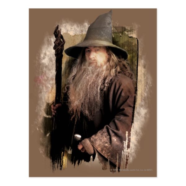 Gandalf With Staff Postcard