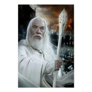 GANDALF™ with Staff Poster