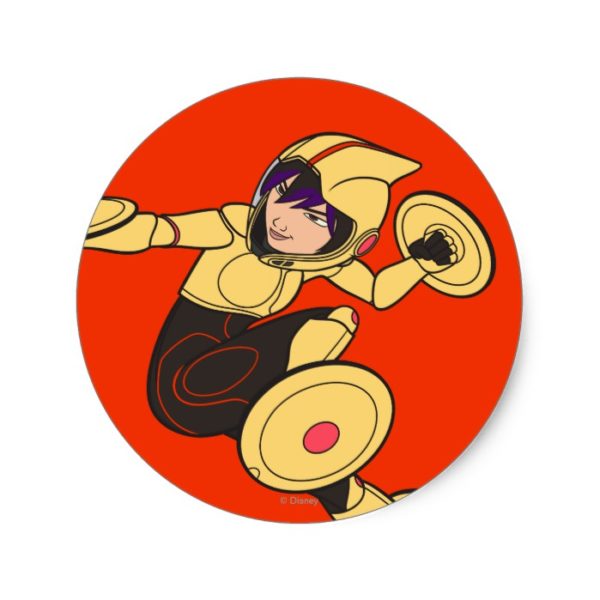 Go Go Tomago Yellow Suit Classic Round Sticker