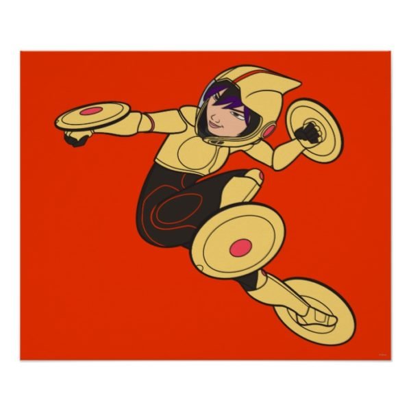 Go Go Tomago Yellow Suit Poster