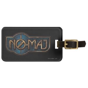 Gold & Marble NO-MAJ™ Badge Luggage Tag